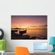 Fishing Boats Dusk Cape Wall Decal