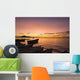 Fishing Boats Dusk Cape Wall Decal
