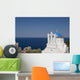 Blue Domed Church Panayia Wall Decal Design 2