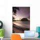 Dugout Canoe Small Beach Wall Decal Design 1