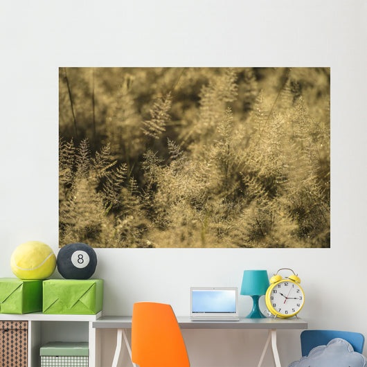 Grass with Dew It Wall Decal