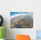 Skydiving people team work Wall Mural