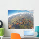 Skydiving people team work Wall Mural