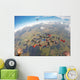 Skydiving people team work Wall Mural