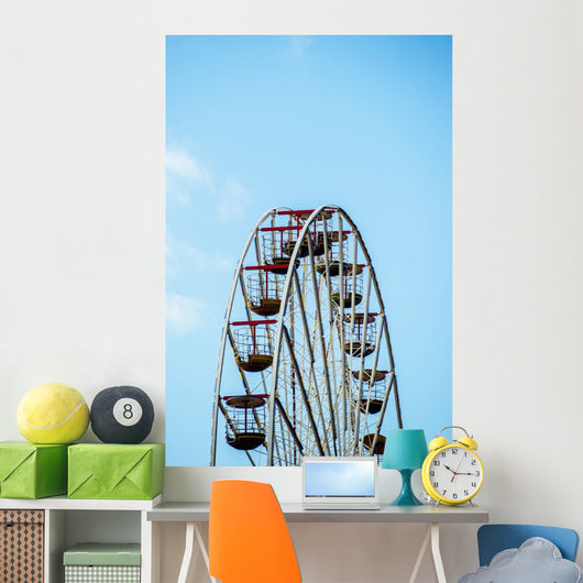 Ferris Wheel Central Pier Wall Decal Design 2
