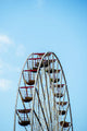 Ferris Wheel Central Pier Wall Decal Design 2