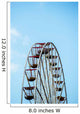Ferris Wheel Central Pier Wall Decal Design 2
