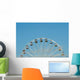Ferris Wheel Central Pier Wall Decal Design 1