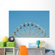 Ferris Wheel Central Pier Wall Decal Design 1