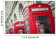 Telephone Boxes Row Wall Decal Design 1