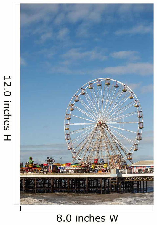 Central Pier Wall Decal Design 2