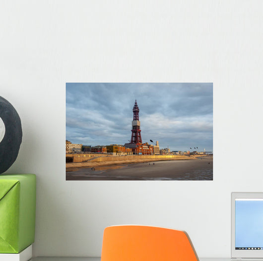Blackpool Tower Wall Decal Design 2