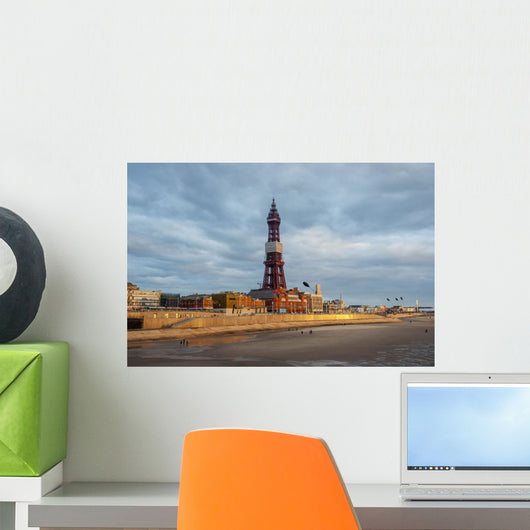 Blackpool Tower Wall Decal Design 2