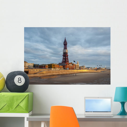 Blackpool Tower Wall Decal Design 2