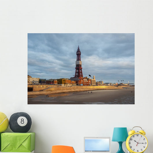Blackpool Tower Wall Decal Design 2