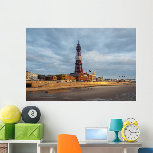 Blackpool Tower Wall Decal Design 2