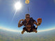 Skydiving Tandem Friends against Wall Mural
