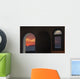 Dramatic Sunset over Ocean Wall Decal
