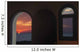 Dramatic Sunset over Ocean Wall Decal