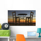 Table and Chairs Patio Wall Decal