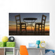 Table and Chairs Patio Wall Decal