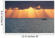 Dramatic Sky with Sun Wall Decal Design 1