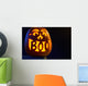 Carved Pumpkin Glowing with Wall Decal