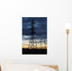 Silhouette Large Metal Powerline Wall Decal