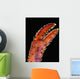 Up Lobster Claw against Wall Decal