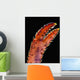 Up Lobster Claw against Wall Decal