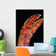Up Lobster Claw against Wall Decal