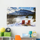 Two Red Chairs Wall Decal Design 2