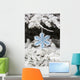 Up Frosted Covered Christmas Wall Decal Design 1