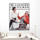 Cover Country Gentleman Agricultural Wall Decal Design 53
