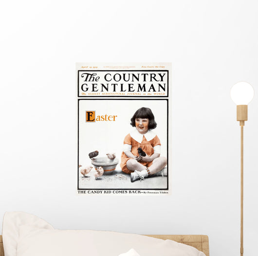 Cover Country Gentleman Agricultural Wall Decal Design 42