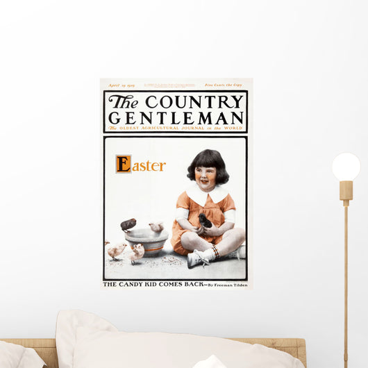 Cover Country Gentleman Agricultural Wall Decal Design 42