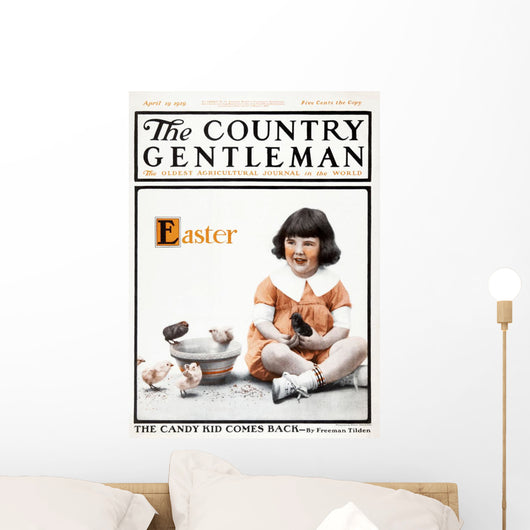 Cover Country Gentleman Agricultural Wall Decal Design 42
