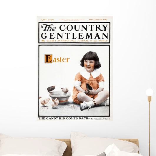 Cover Country Gentleman Agricultural Wall Decal Design 42
