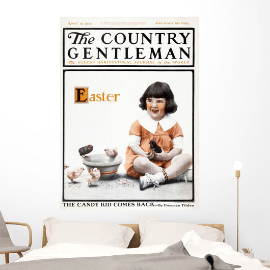 Cover Country Gentleman Agricultural Wall Decal Design 42