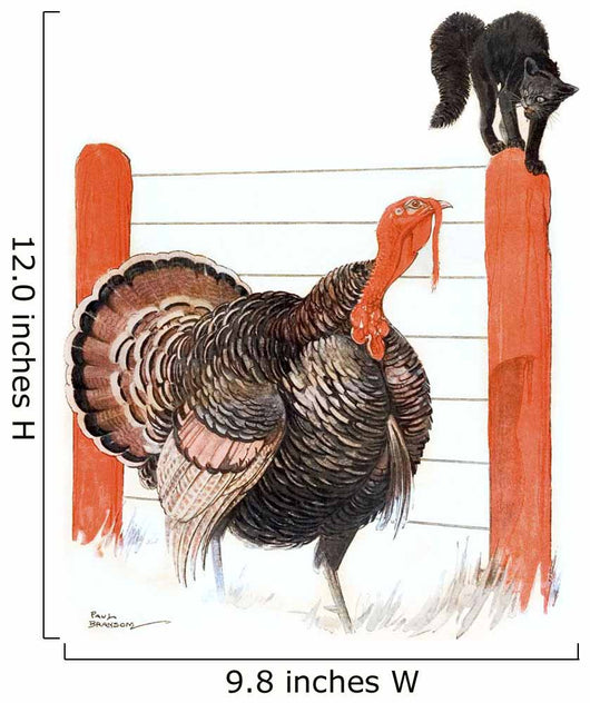 Cover Country Gentleman Agricultural Wall Decal Design 39