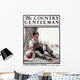 Cover Country Gentleman Agricultural Wall Decal Design 31