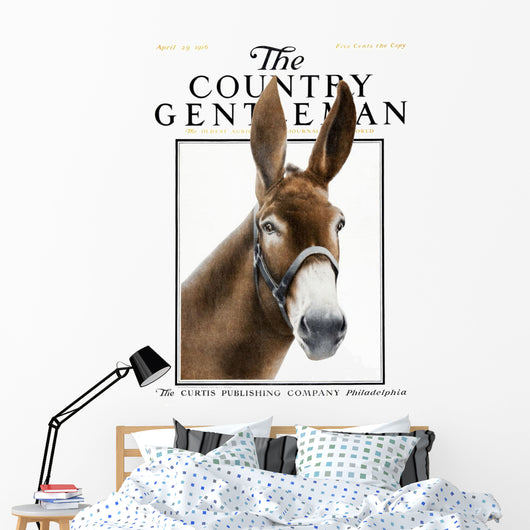 Cover Country Gentleman Agricultural Wall Decal Design 28