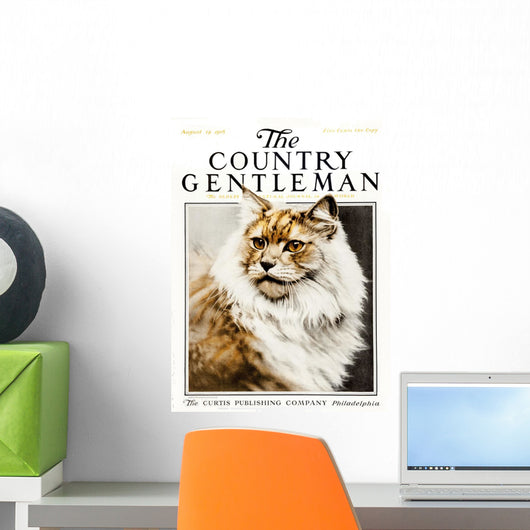 Cover Country Gentleman Agricultural Wall Decal Design 23