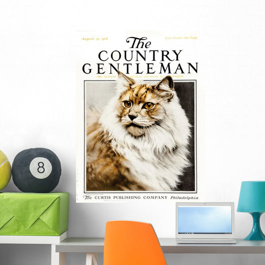 Cover Country Gentleman Agricultural Wall Decal Design 23