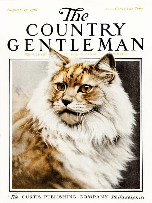 Cover Country Gentleman Agricultural Wall Decal Design 23