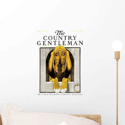 Cover Country Gentleman Agricultural Wall Decal Design 19