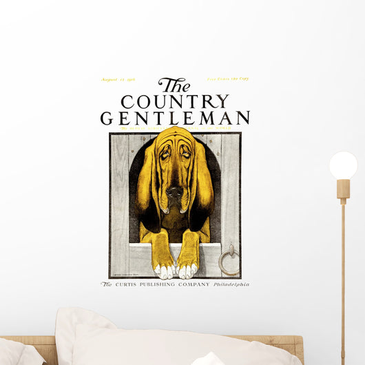 Cover Country Gentleman Agricultural Wall Decal Design 19