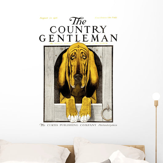 Cover Country Gentleman Agricultural Wall Decal Design 19