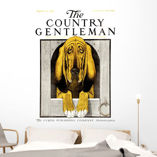 Cover Country Gentleman Agricultural Wall Decal Design 19
