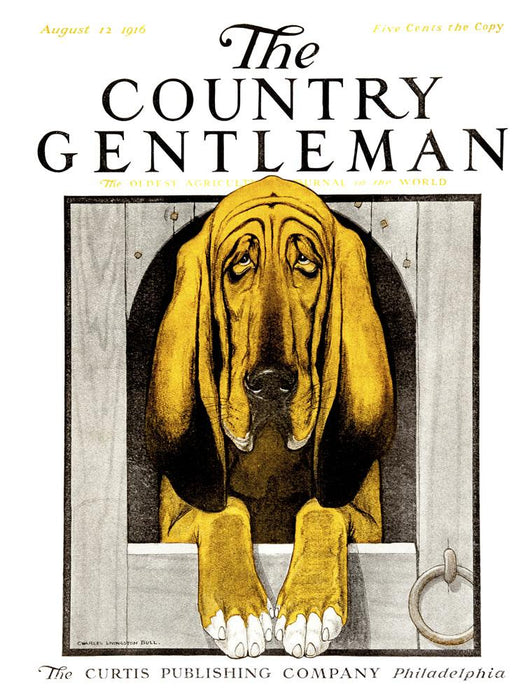 Cover Country Gentleman Agricultural Wall Decal Design 19